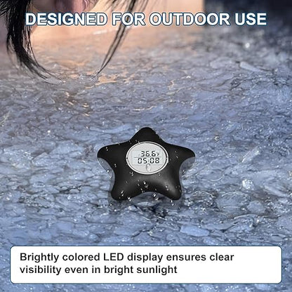 Cold Plunge Thermometer with Digital LCD Display